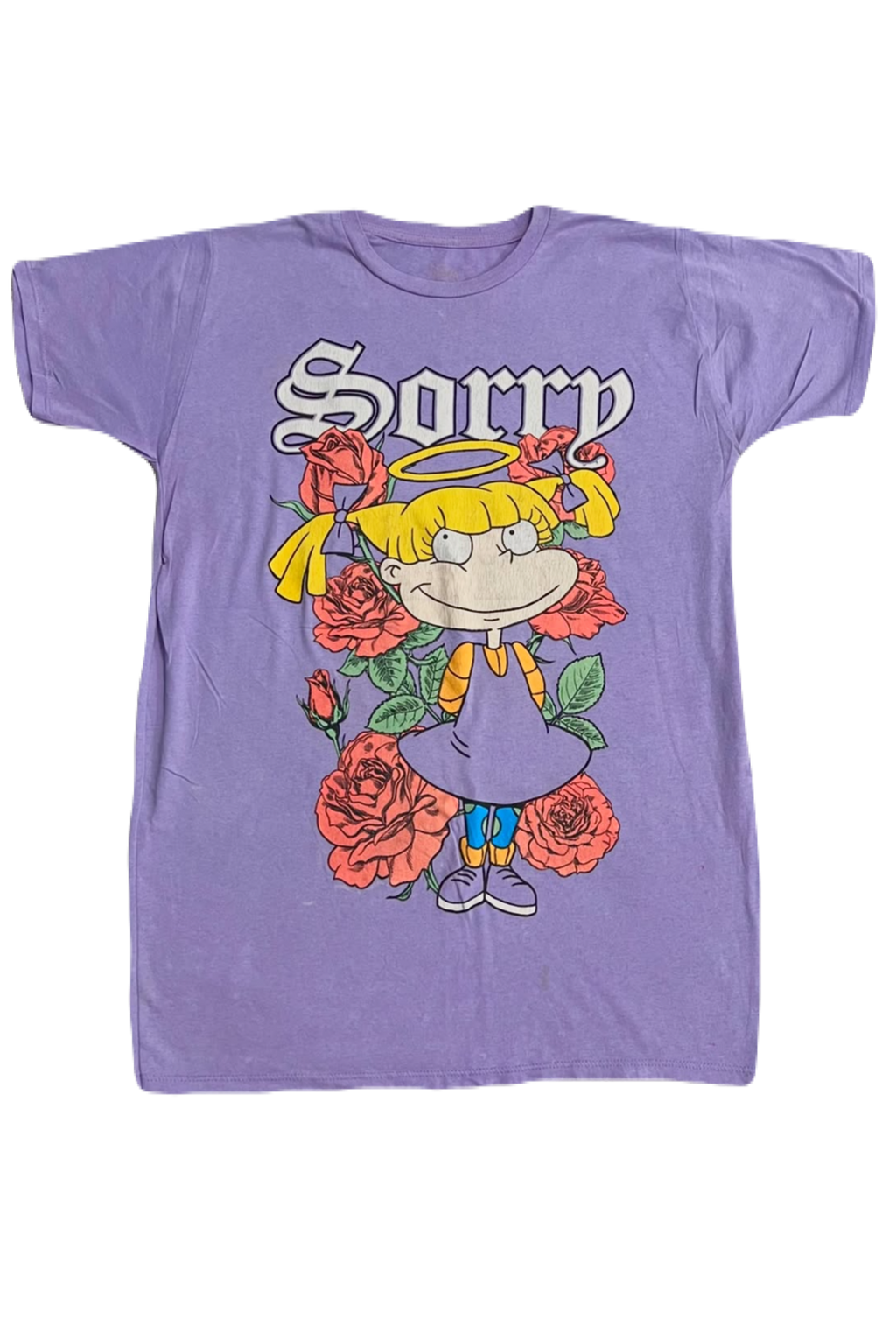 Rugrats Angelica Pickles "Sorry Not Sorry" Tee (Medium)