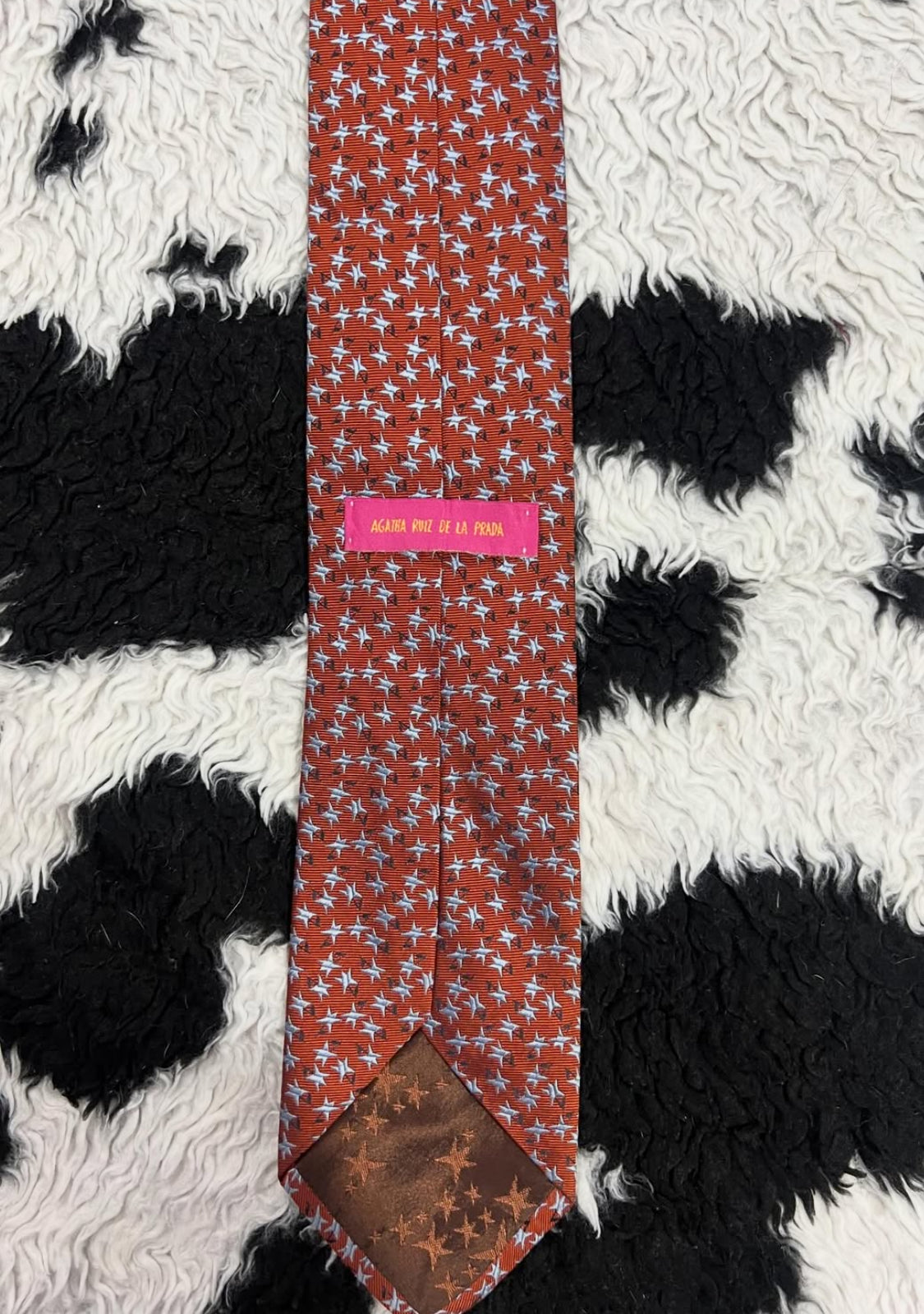 Orange Sparkles Tie