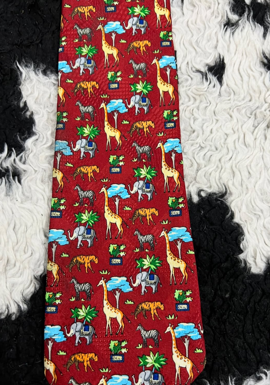 Forest Animals Tie