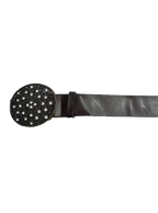 Circular Beaded Buckle Belt
