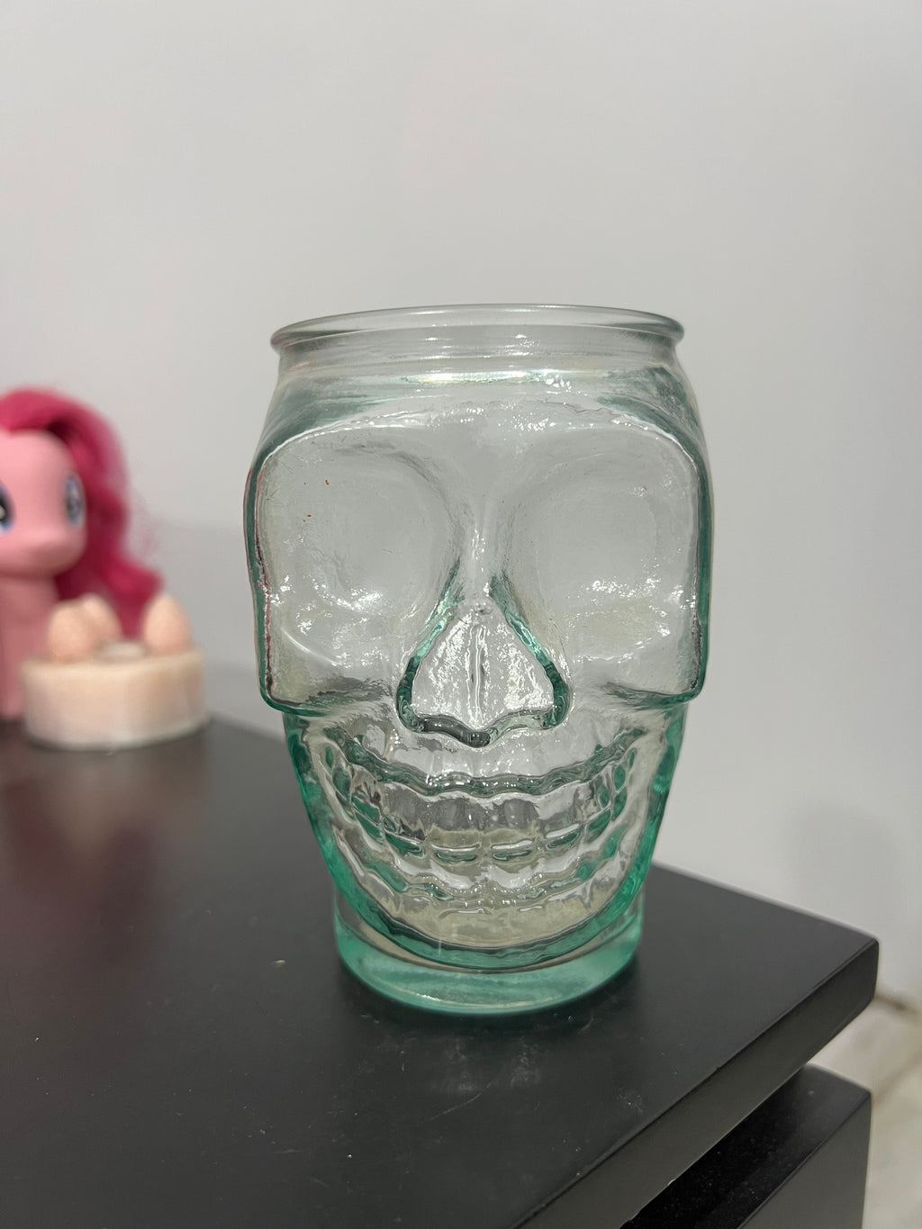 Voodoo Skull Glass Jar