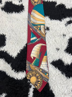 Gallo Nero Sailing Boats Tie