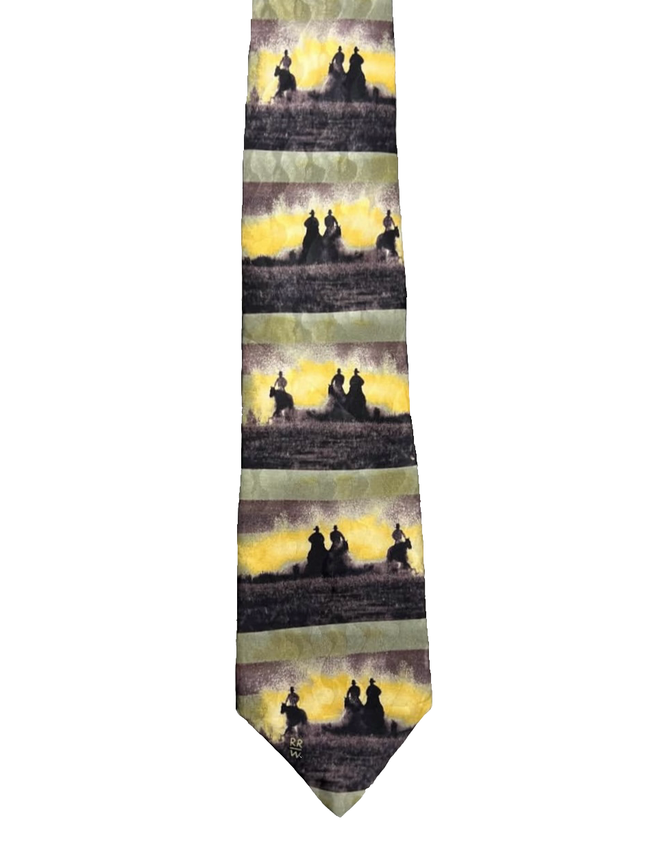 California Gold Cowboys Tie