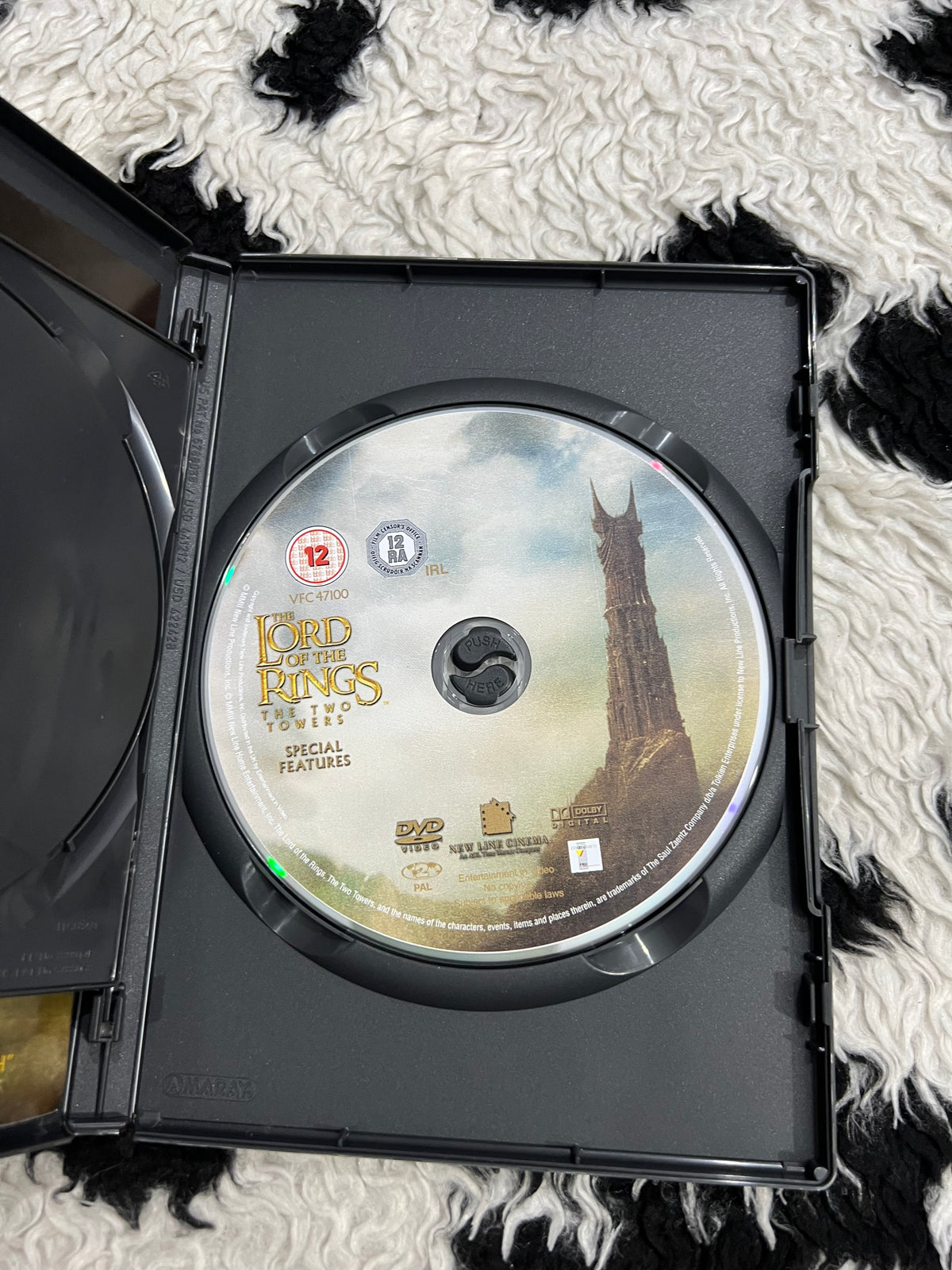 Lord of the Rings DVDs (Two Disc Sets)
