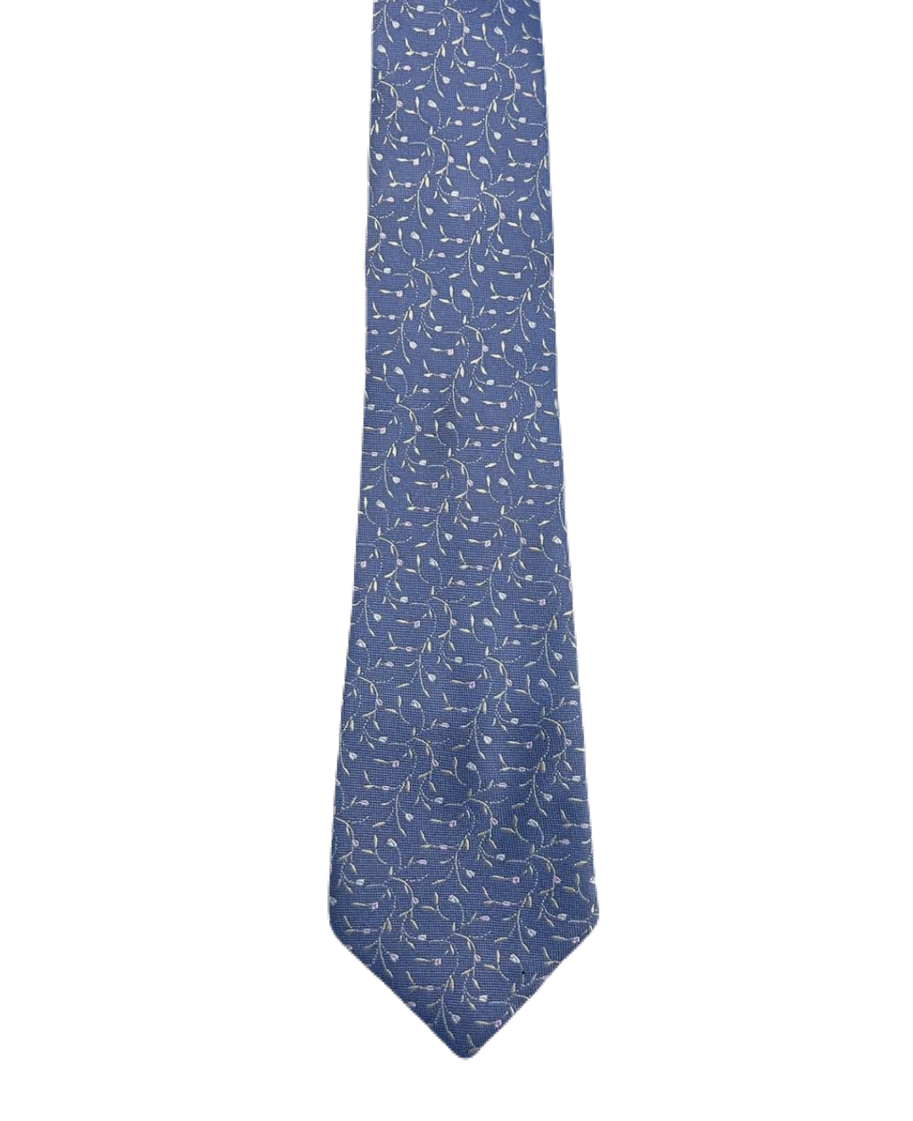 Autograph Floral Embroidered Tie