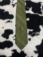 Velducci Green Embroidered Tie