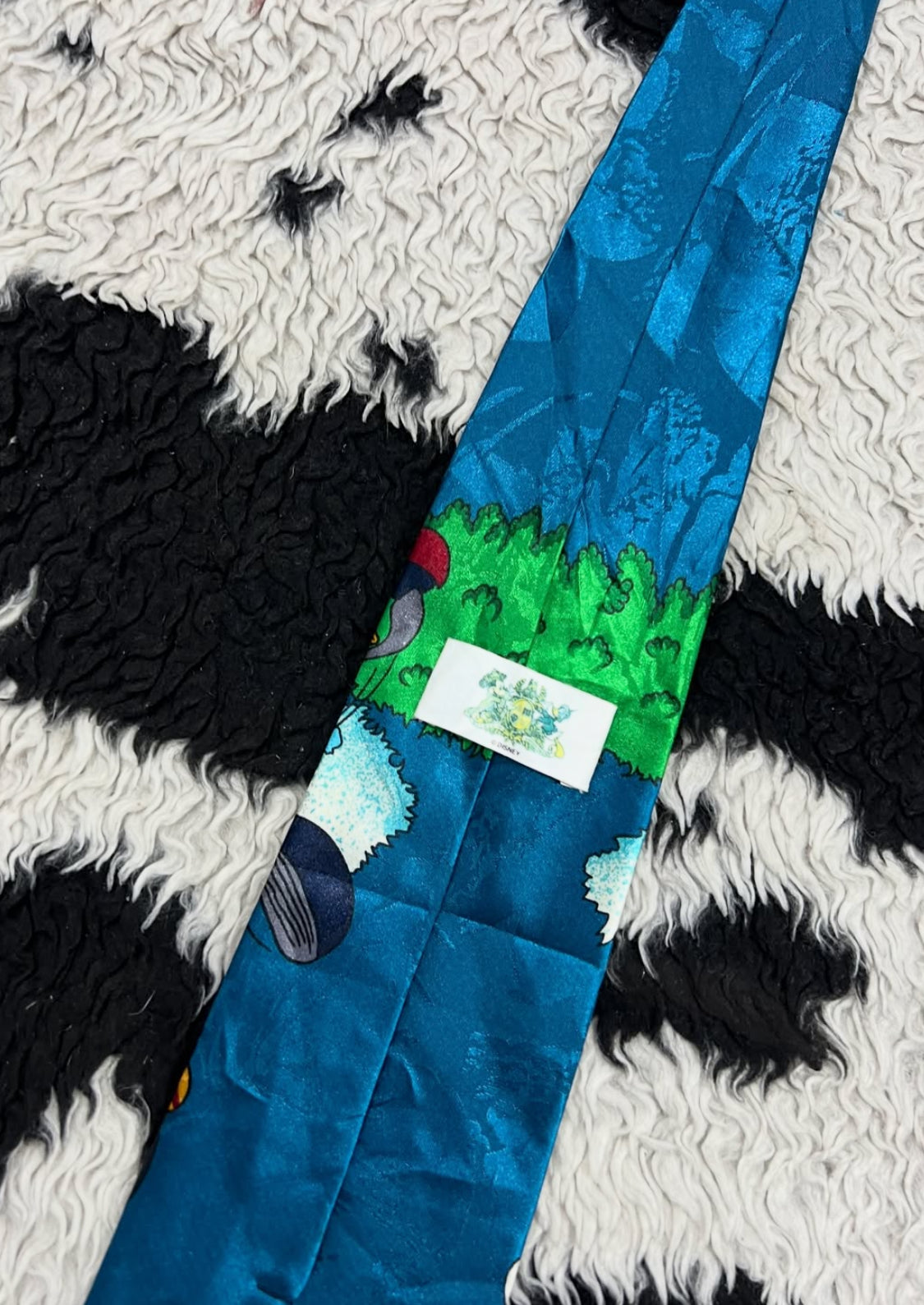 Vintage Disney Mickey & Donald Duck Golf Tie