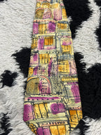 Italian Town Painting Tie