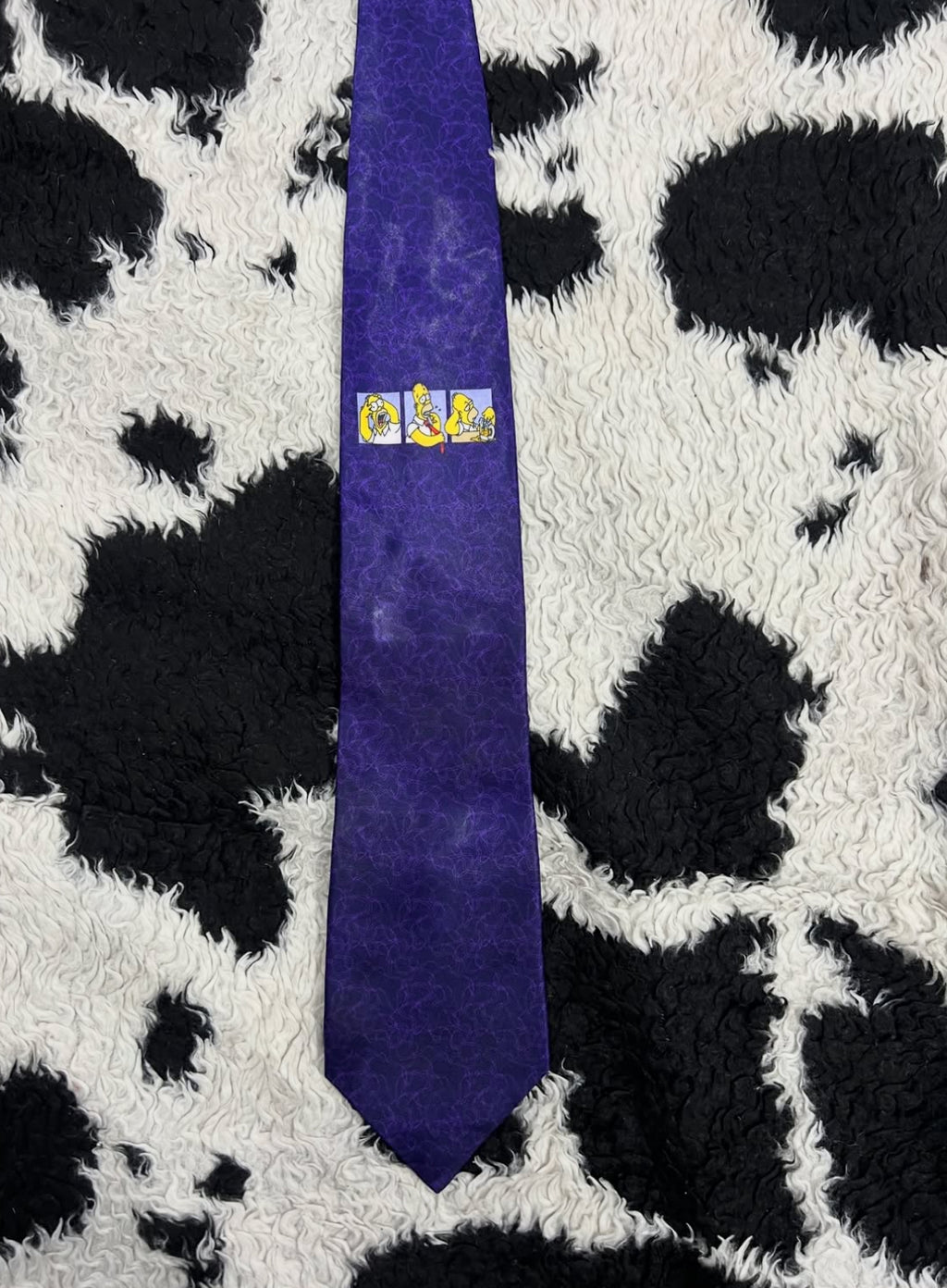 Homer Simpson at Work Tie
