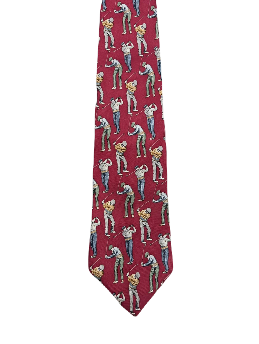 Red Golfing Tie