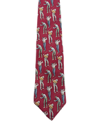 Red Golfing Tie