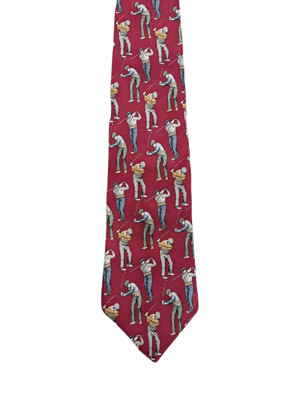 Red Golfing Tie