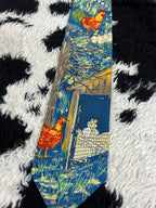 Chicken Coop & Fox Tie