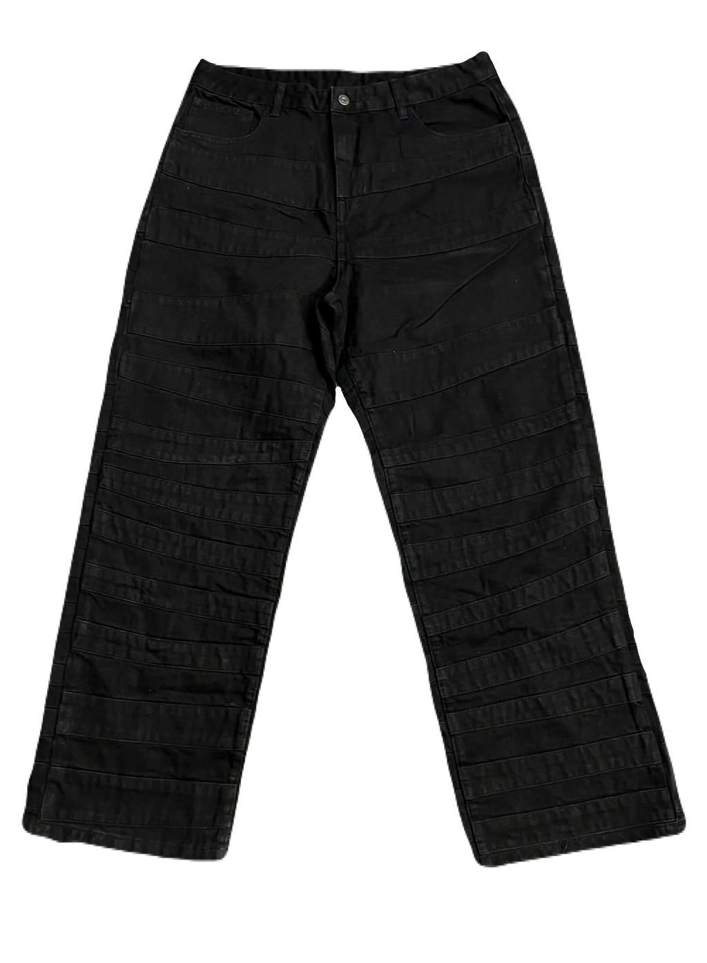 Layered Black Denims (Waist 36)