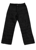 Layered Black Denims (Waist 36)