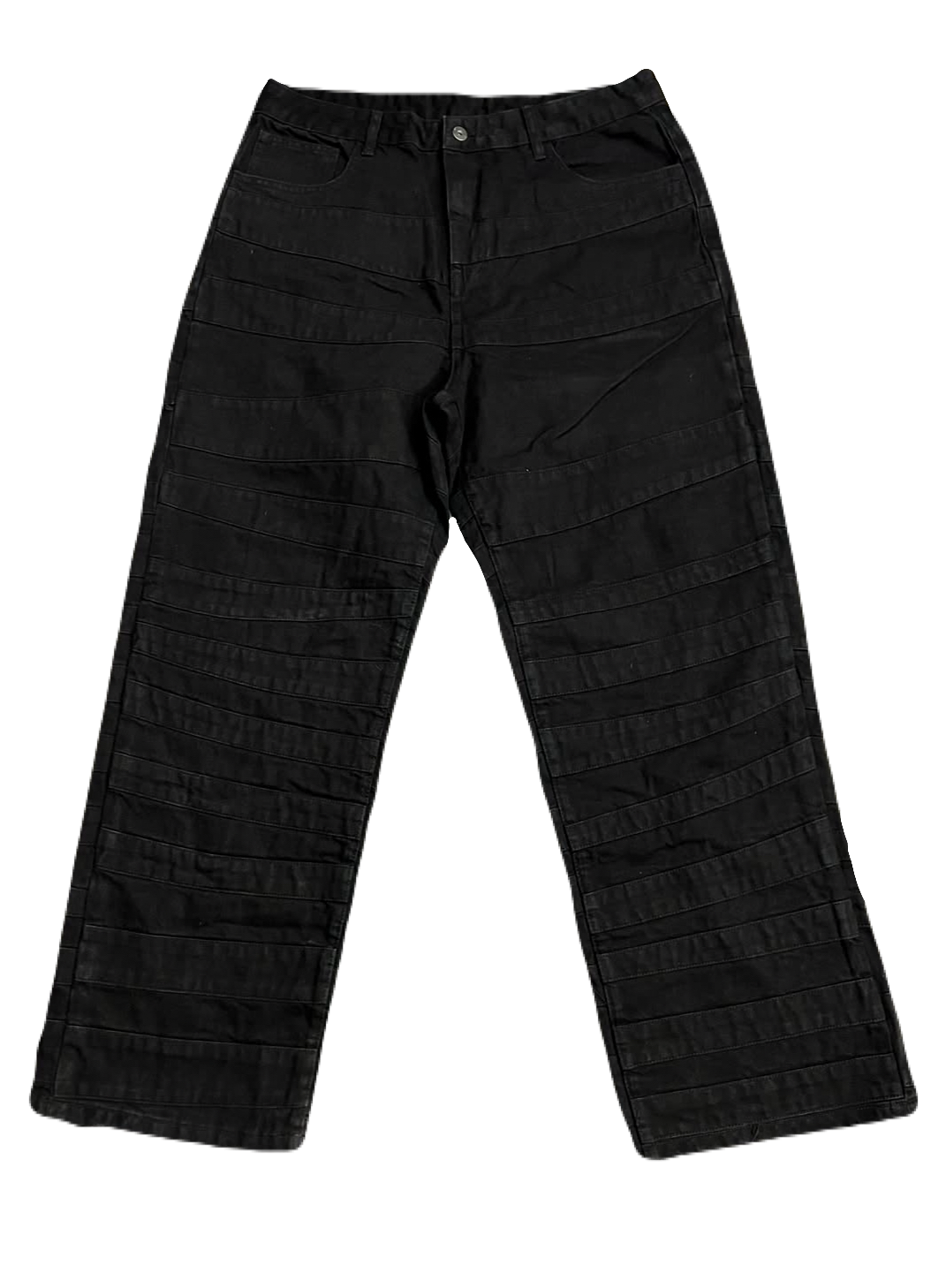 Layered Black Denims (Waist 36)