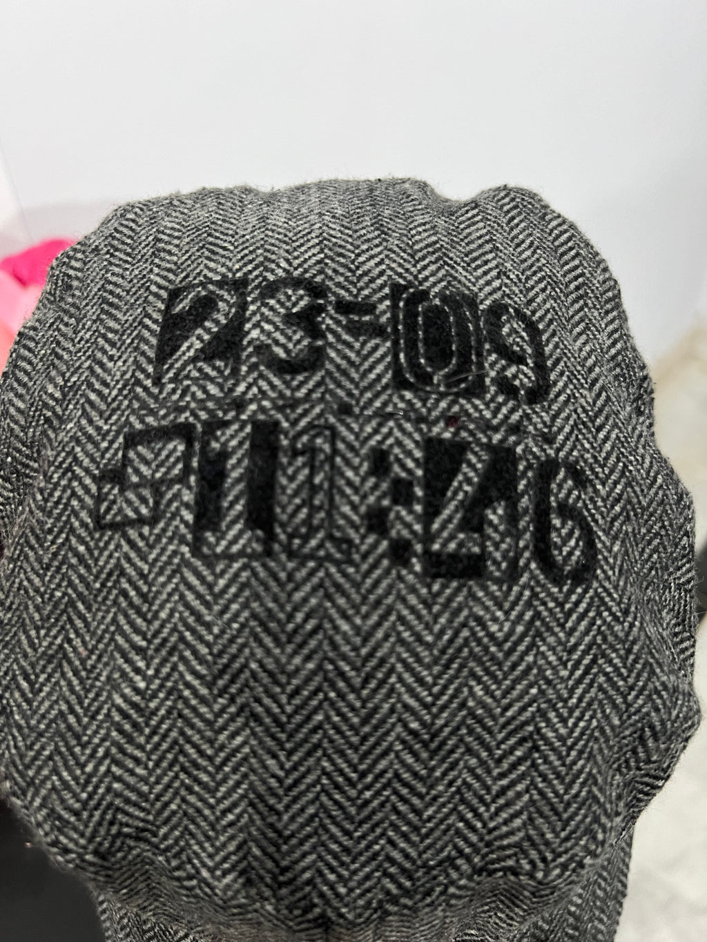 Cadet Tweed Printed Cap