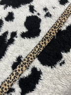 Leopard Print Fur Belt
