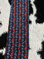 Tie Rack Red Flowers Tie