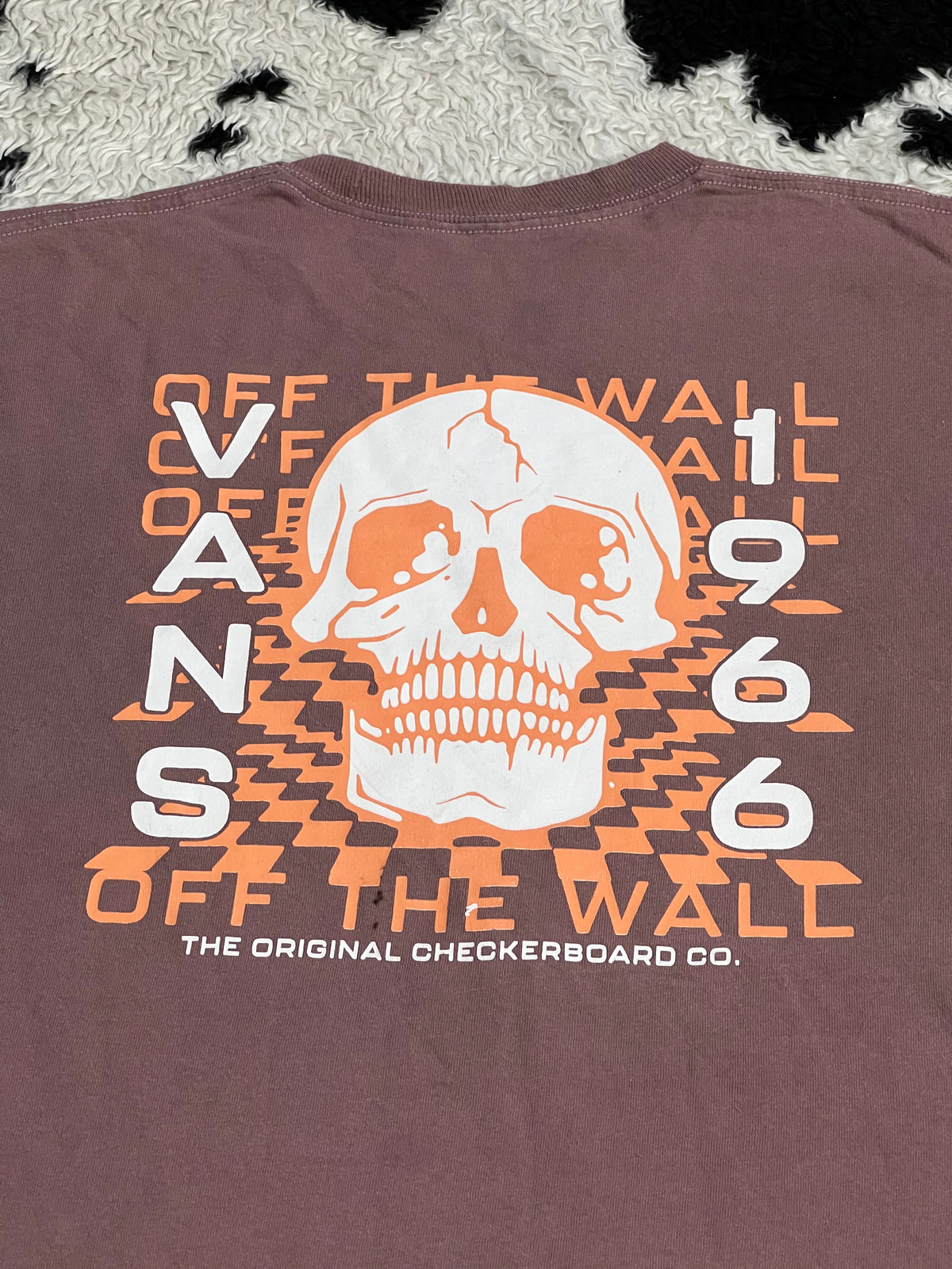 Vans 1966 Off the Wall Skull Tee (Large-Extra Large)