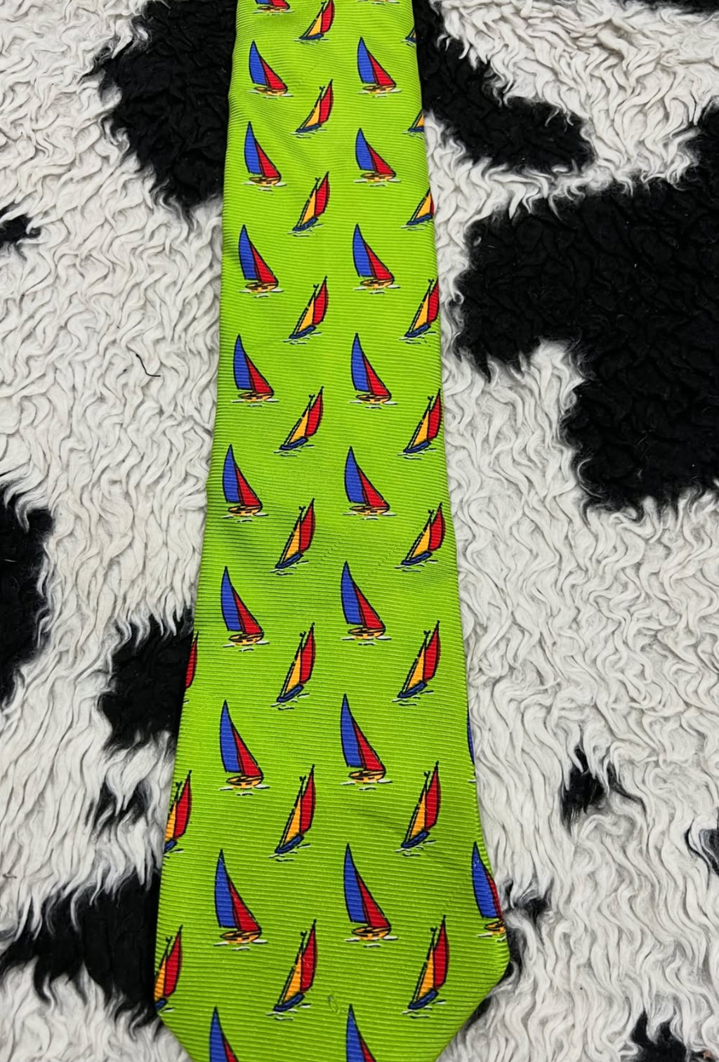 Sailing Boats Tie