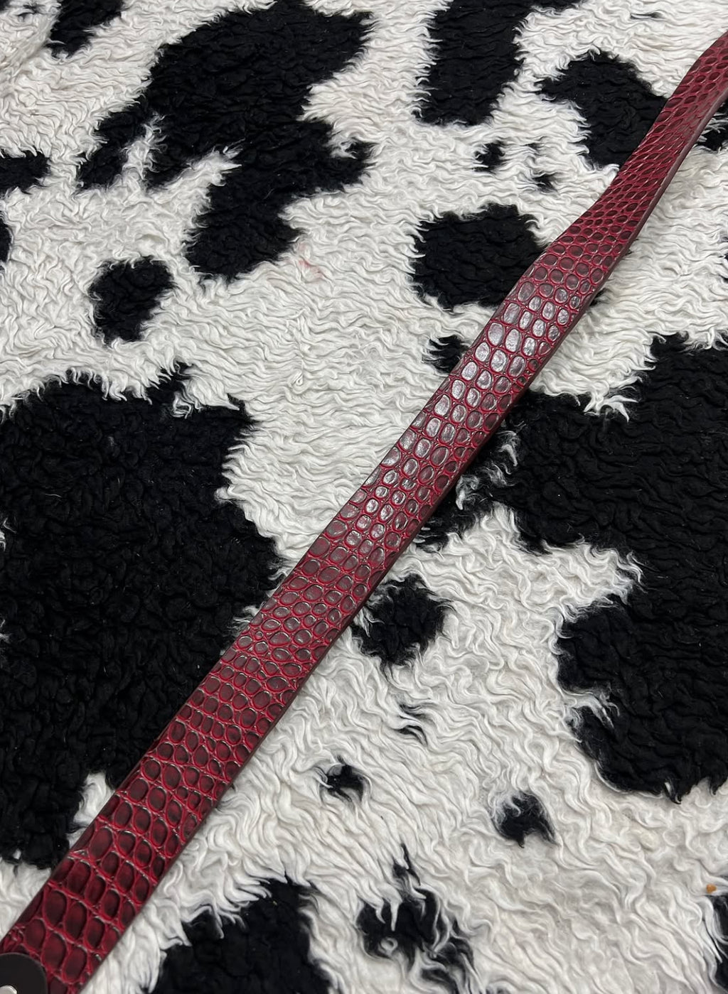 Snake-skin Scaled Belt