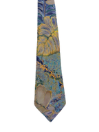 Folkespeare Leaves Abstract Tie