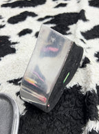 Silver Metal Heart Container