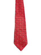 Red Musical Sheet Tie