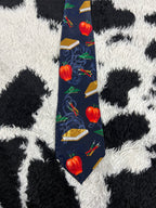 Books & Apples Tie