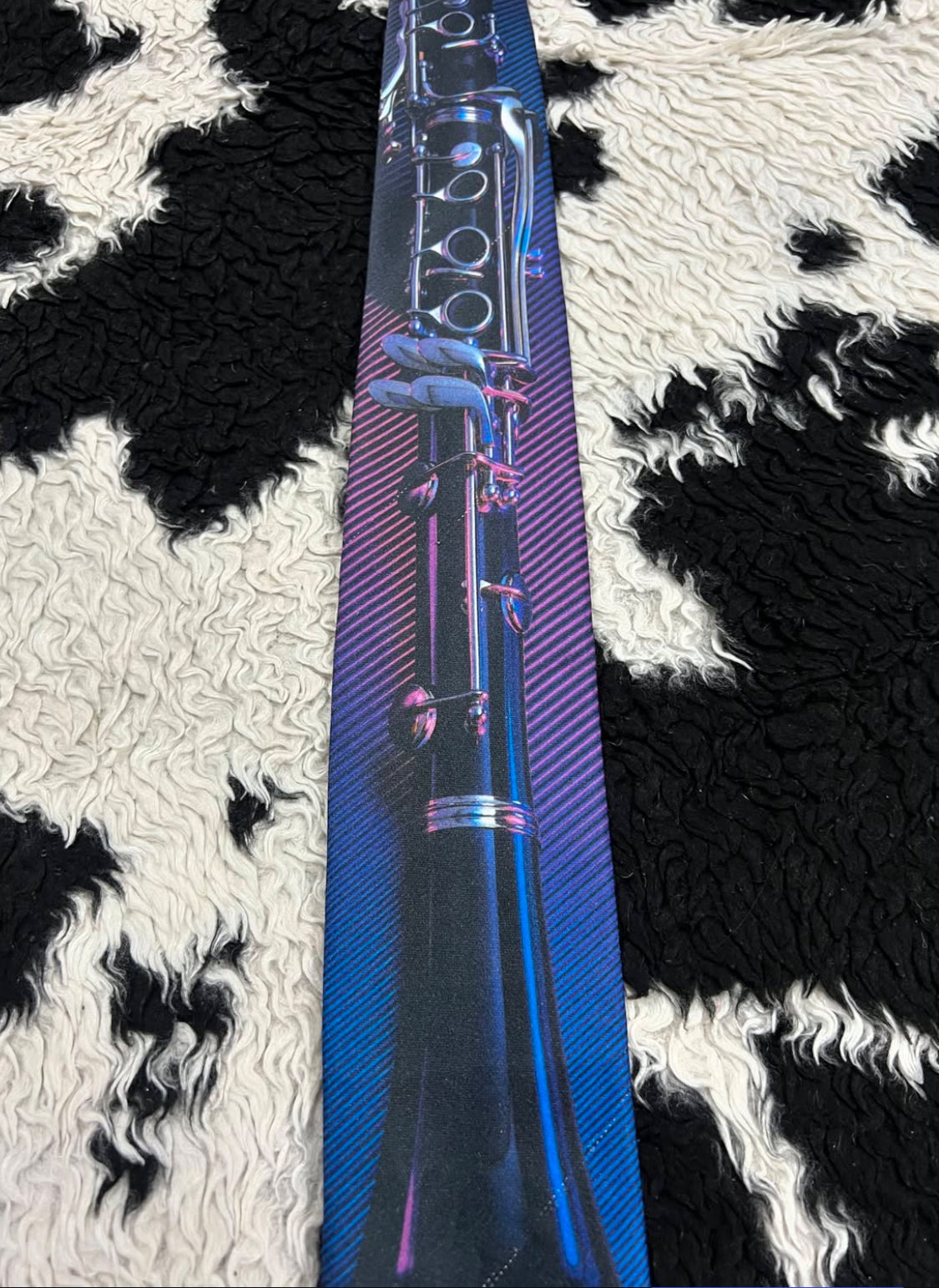 Vintage 1992 Ralph Marlin Clarinet Tie