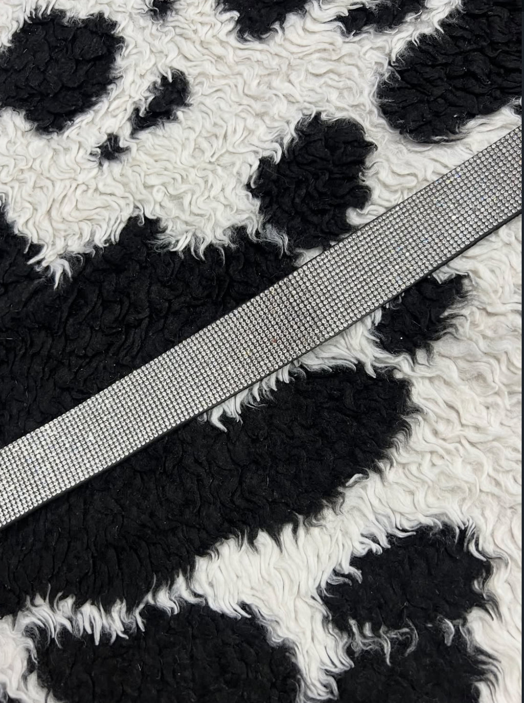 Golden Buckle Rhinestones Belt