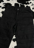 Layered Black Denims (Waist 36)