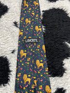 Liberty Lions Floral Tie