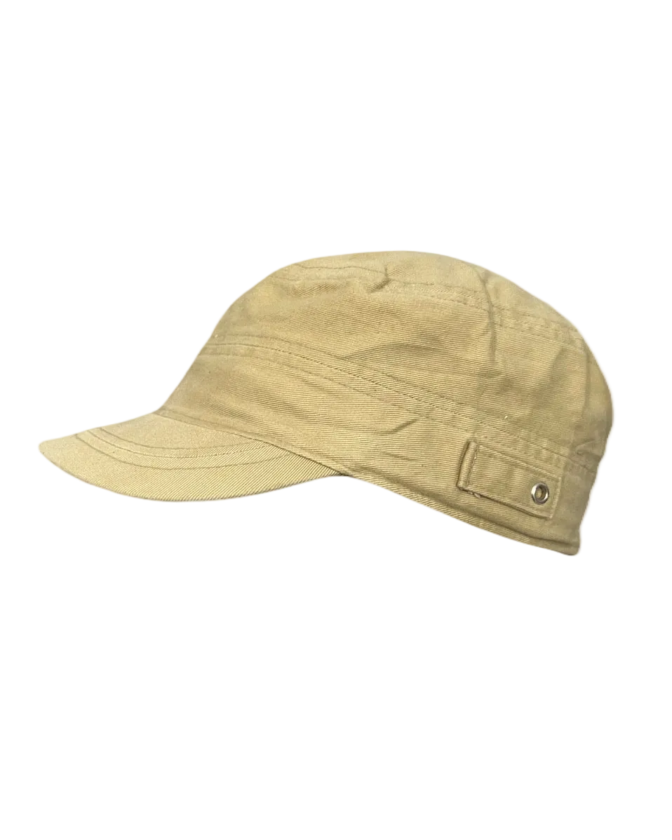 Khaki Military Cap