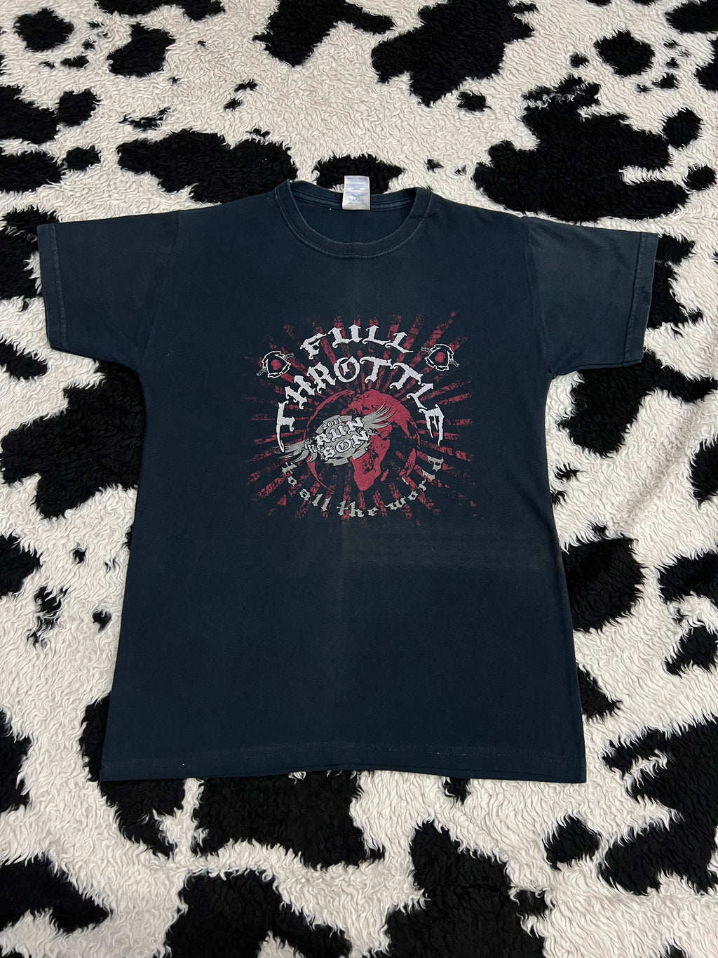 Full Throttle to the World Tee (Medium)