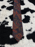 Lloyd Attree Paisley Embroidered Tie