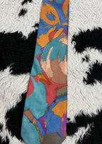 Abstract Art Paint Strokes Tie