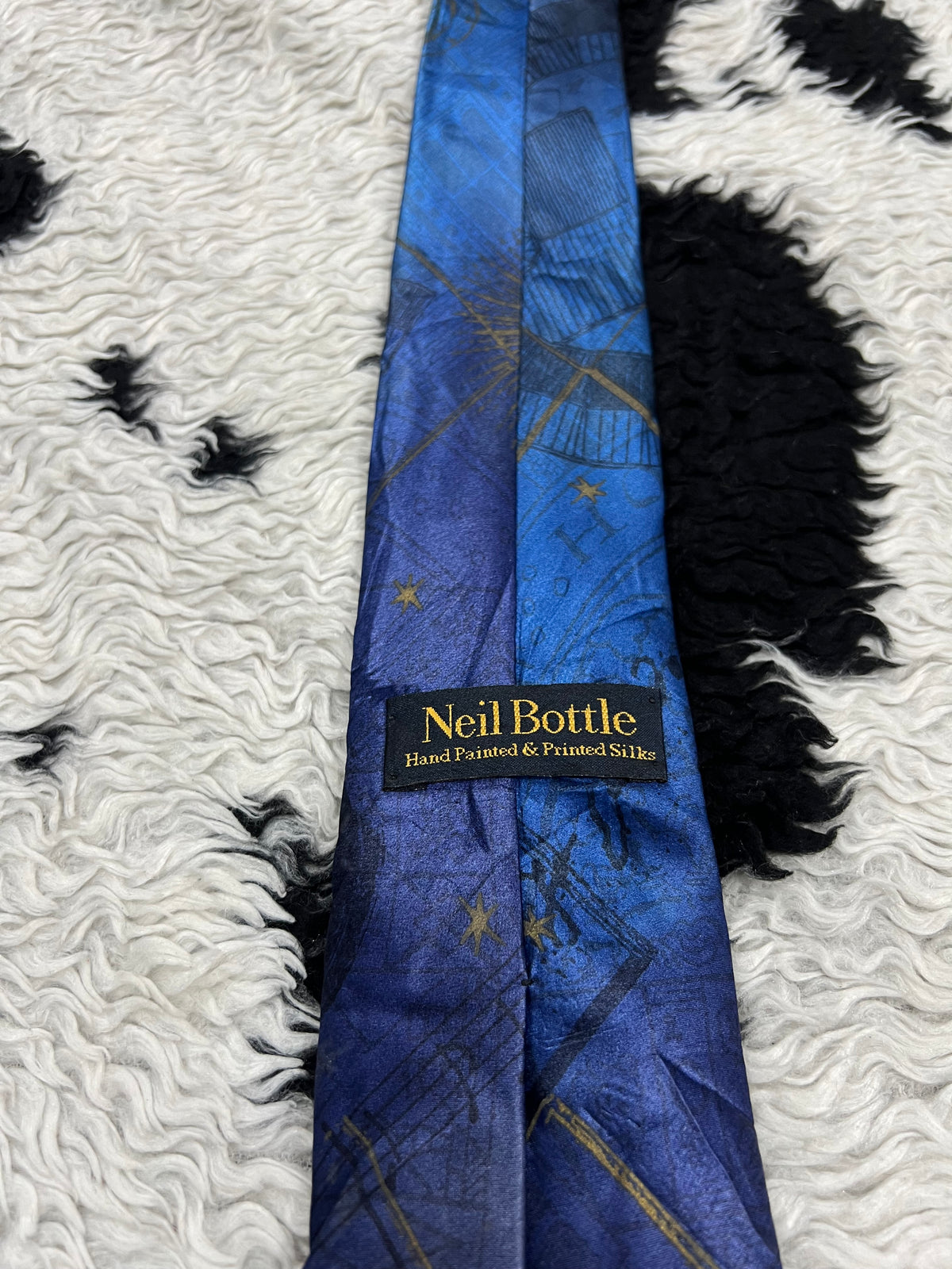 Celestial Graphic Tie
