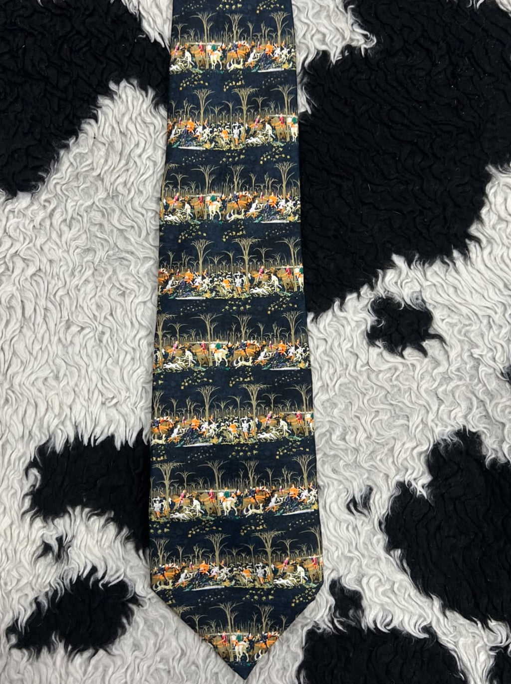 War in the Woods Tie