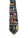 Bar Shelves Graphic Tie