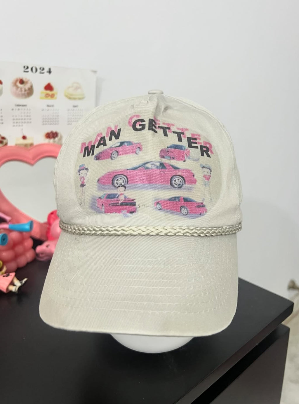 Betty Boop Man Getter Cap