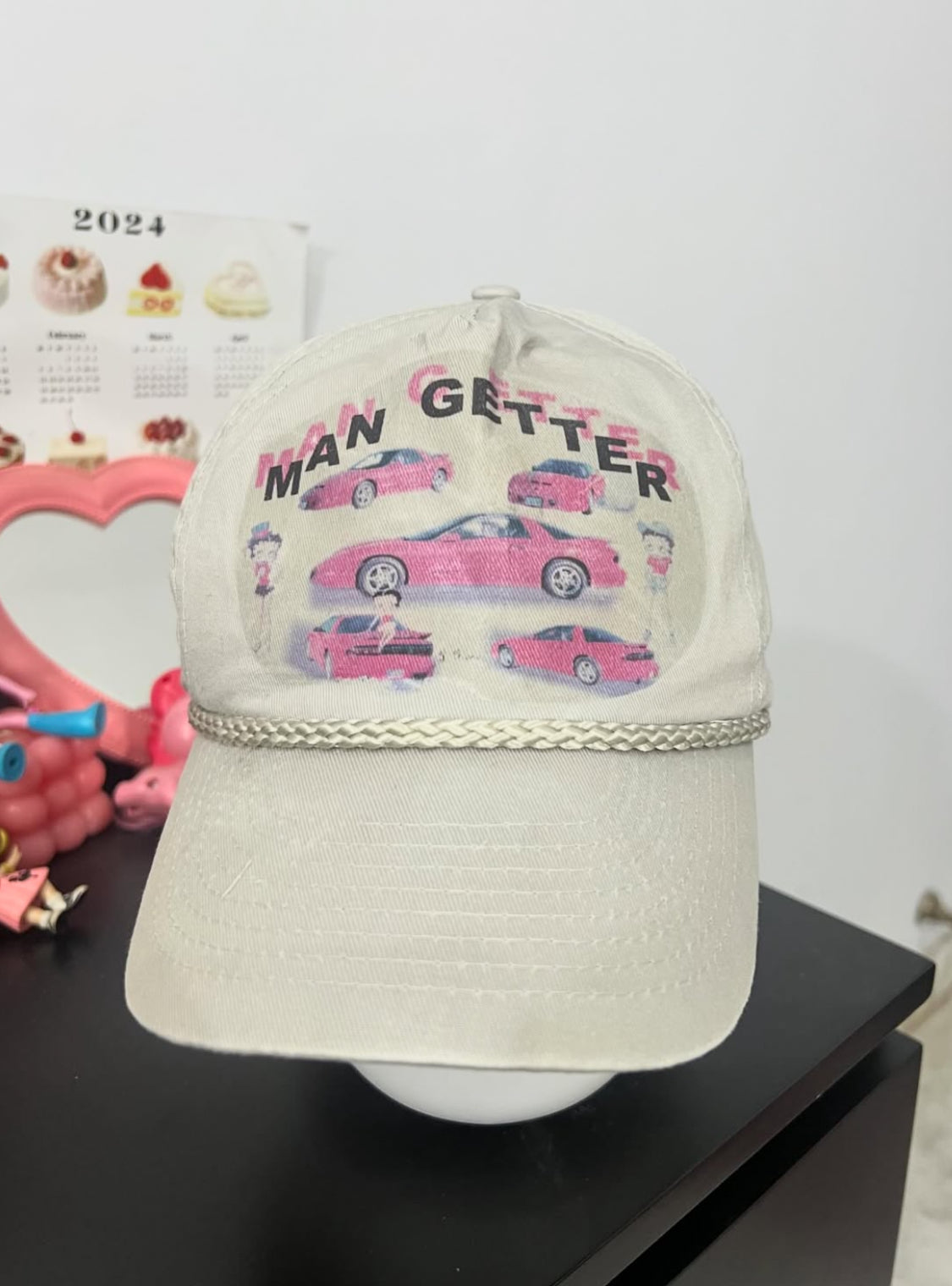 Betty Boop Man Getter Cap