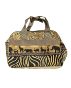 Safari Animals Embroidered Bag