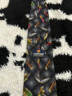 Fish Baits Graphic Tie