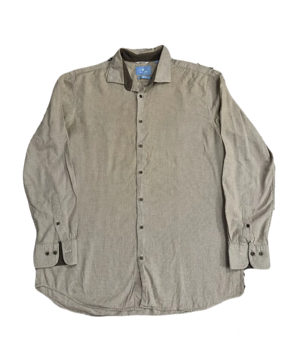 Pierre Cardin Brown Buttonup