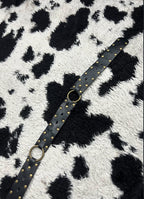 Vintage Buckle Interlinked Black Belt