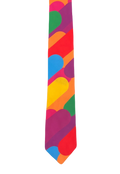 Vibrant Rainbow Tie