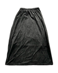 Grey-ish Brown Long Velvet Skirt
