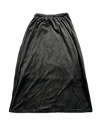 Grey-ish Brown Long Velvet Skirt